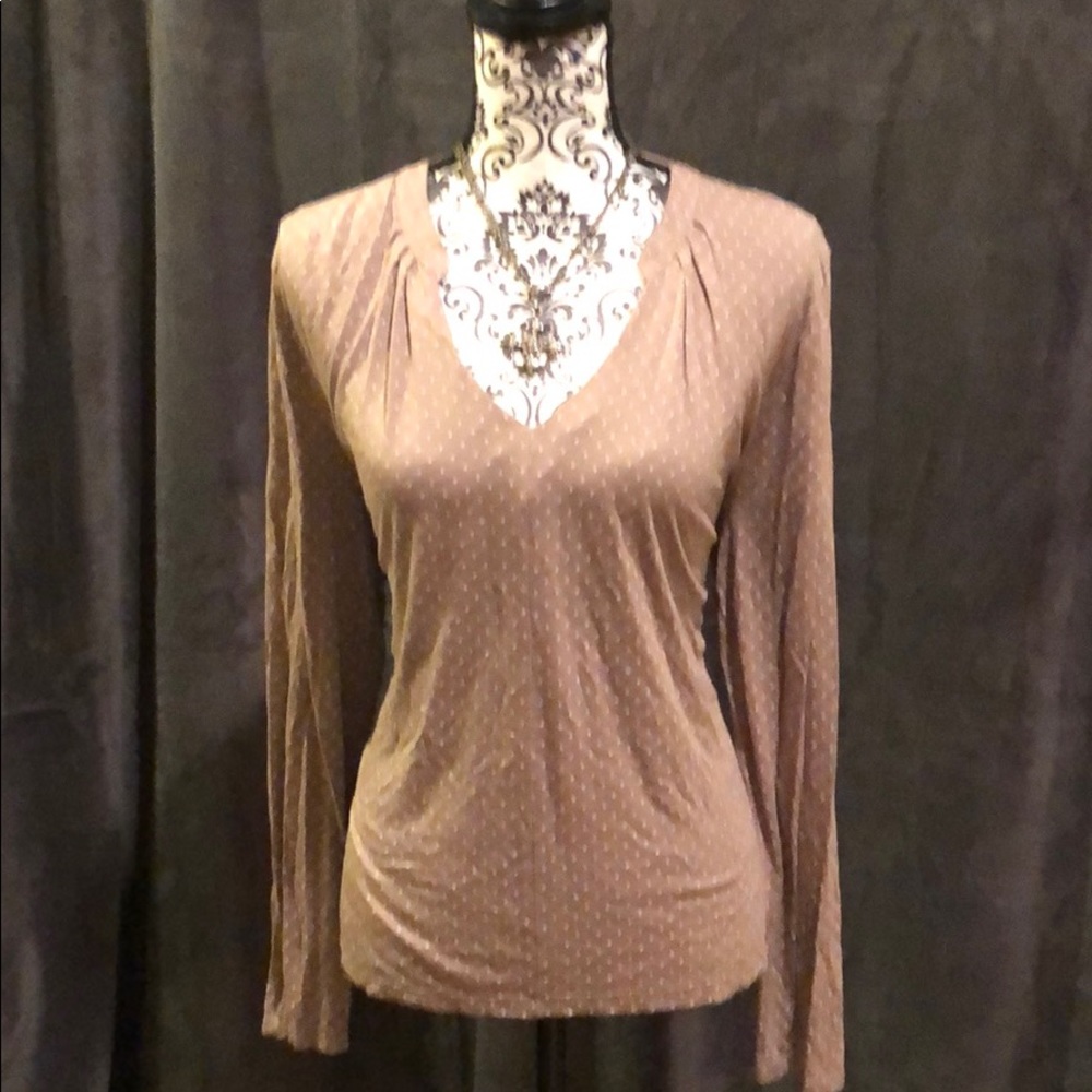 V-neck blouse